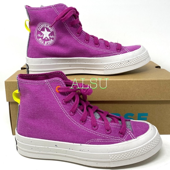 Converse Shoes - Converse Chuck 70 High Canvas Cactus Flower Sneakers Women's Size 6.5 7 168614C